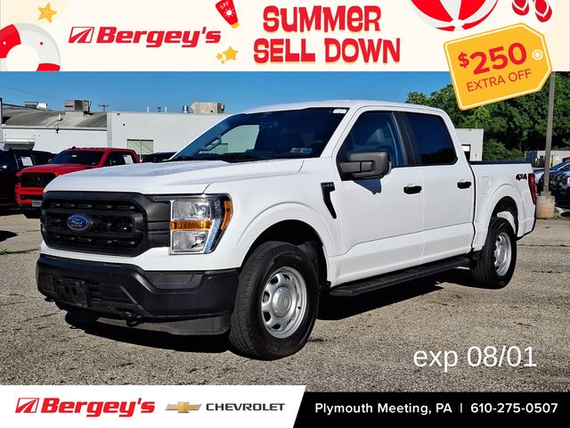 Oxford White 2022 Ford F-150 Pickup Truck Four-Wheel Drive Automatic