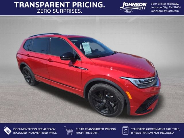 Red Metallic 2024 Volkswagen Tiguan SUV / Crossover Front-Wheel Drive 8-Speed Automatic