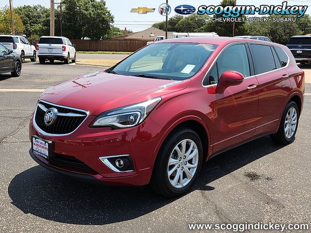 Chili Red Metallic 2019 Buick Envision SUV / Crossover All-Wheel Drive 6-Speed Automatic