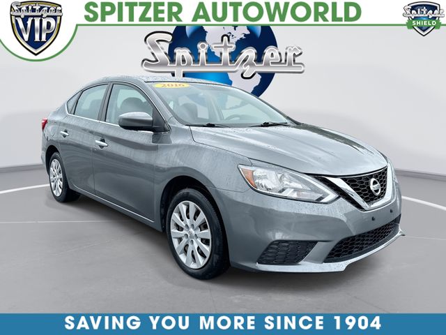 Gray (Gun Metallic) 2016 Nissan Sentra Sedan Front-Wheel Drive Continuously Variable Transmission
