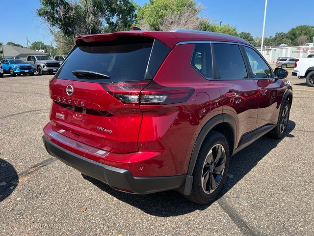 2024 Scarlet Ember Tintcoat Nissan Rogue SV AWD SUV