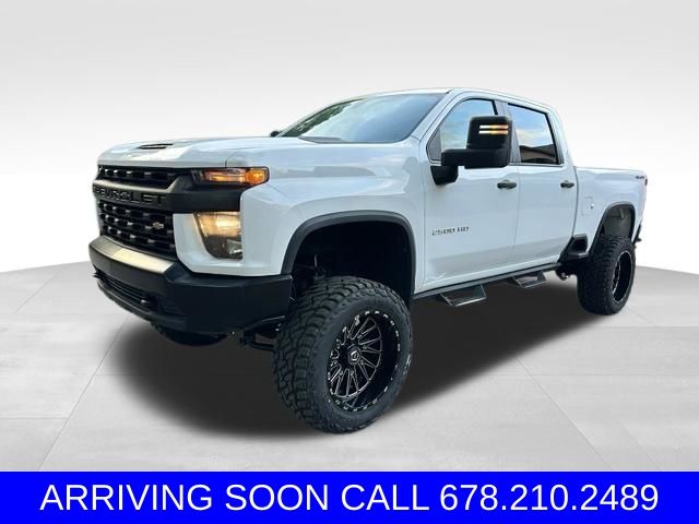 Summit White 2020 Chevrolet Silverado 2500HD Pickup Truck Four-Wheel Drive 6-Speed Automatic
