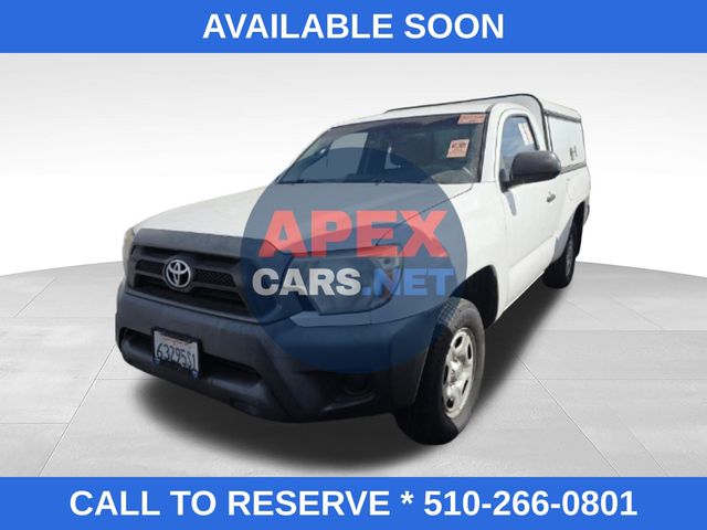 Super White 2014 Toyota Tacoma Pickup Truck 4X2 4-Speed Automatic
