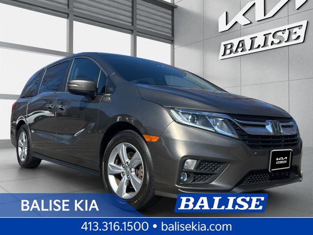 Gray 2019 Honda Odyssey EX FWD Minivan Front-Wheel Drive 9-Speed Automatic