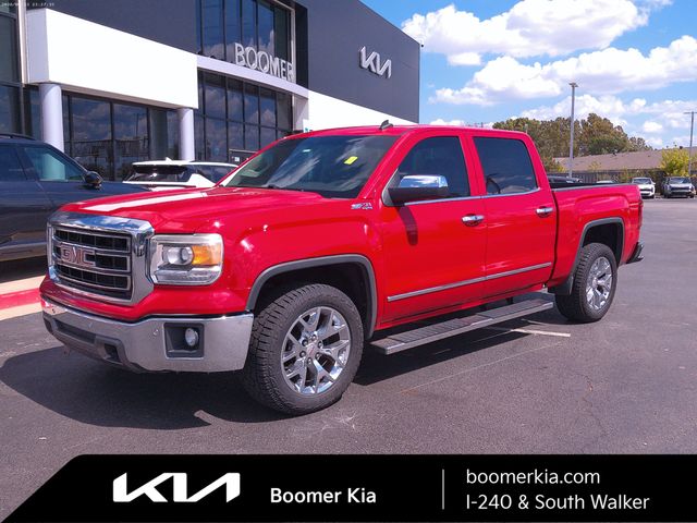 Fire Red 2014 GMC Sierra 1500 Pickup Truck Four-Wheel Drive 6-Speed Automatic Overdrive