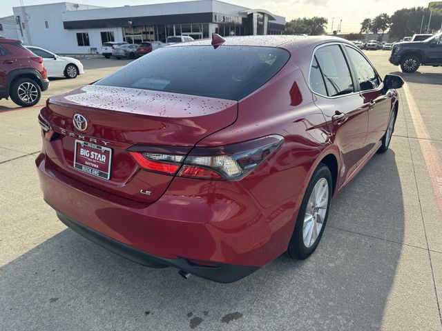 2024 Toyota Camry LE Red at Bayway Cadillac of The Woodlands