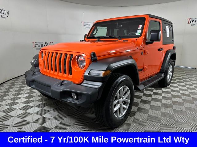 Punkn Metallic Clearcoat 2023 Jeep Wrangler SUV / Crossover Four-Wheel Drive 8-Speed Automatic