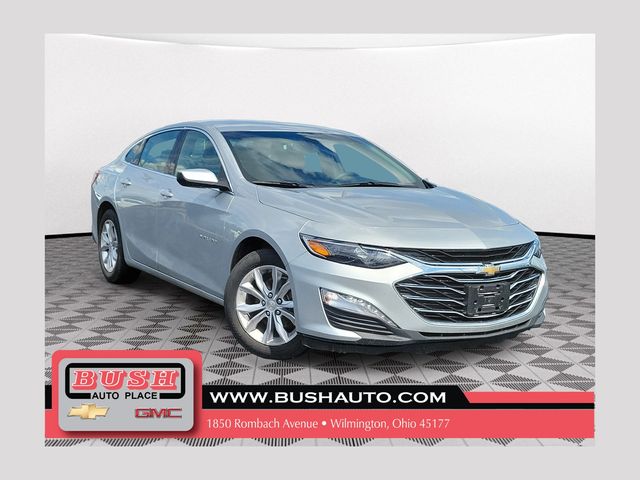 Silver Ice Metallic 2020 Chevrolet Malibu Sedan Front-Wheel Drive Continuously Variable Transmission