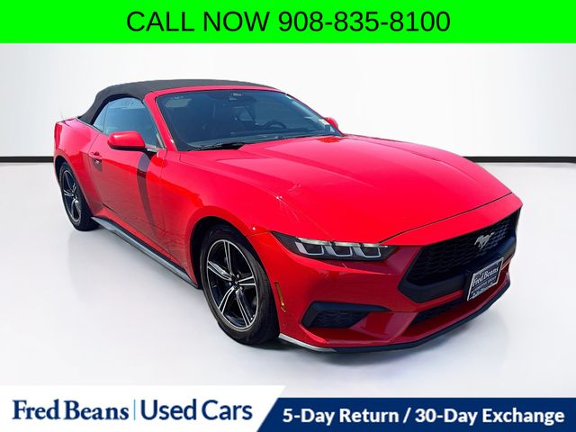 Race Red 2024 Ford Mustang Convertible Rear-Wheel Drive Automatic