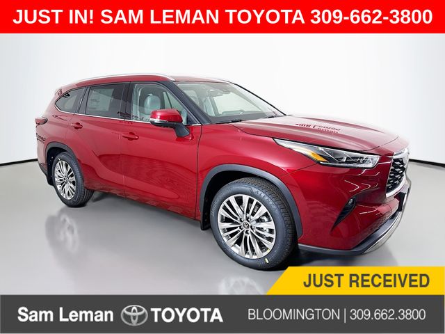Red (Ruby Flare Pearl) 2026 Toyota Highlander Platinum AWD SUV / Crossover All-Wheel Drive 8-Speed Automatic
