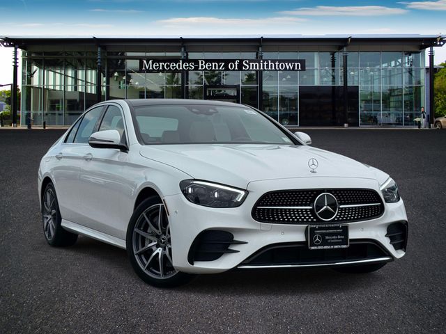 Polar White 2023 Mercedes-Benz E-Class Sedan All-Wheel Drive 9-Speed Automatic