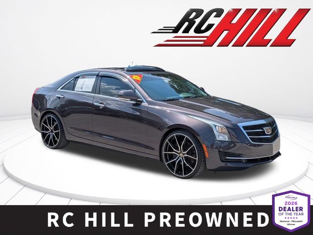 Purple (Majestic Plum Metallic) 2015 Cadillac ATS Sedan Rear-Wheel Drive 6-Speed Automatic