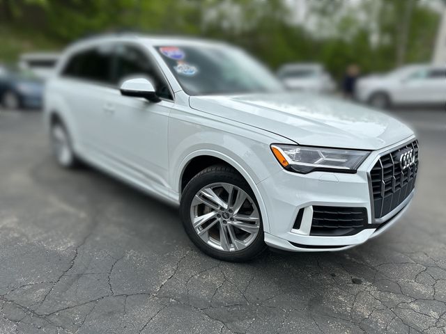 2020 Audi Q7 55 Premium White at Sutliff Volkswagen