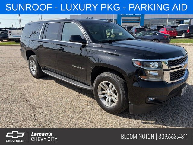 Black 2020 Chevrolet Suburban SUV / Crossover Four-Wheel Drive 6-Speed Automatic Overdrive