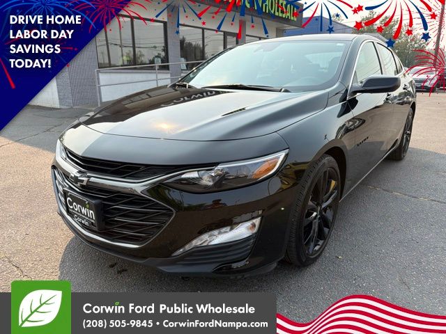 Mosaic Black Metallic 2024 Chevrolet Malibu Sedan Front-Wheel Drive Continuously Variable Transmission