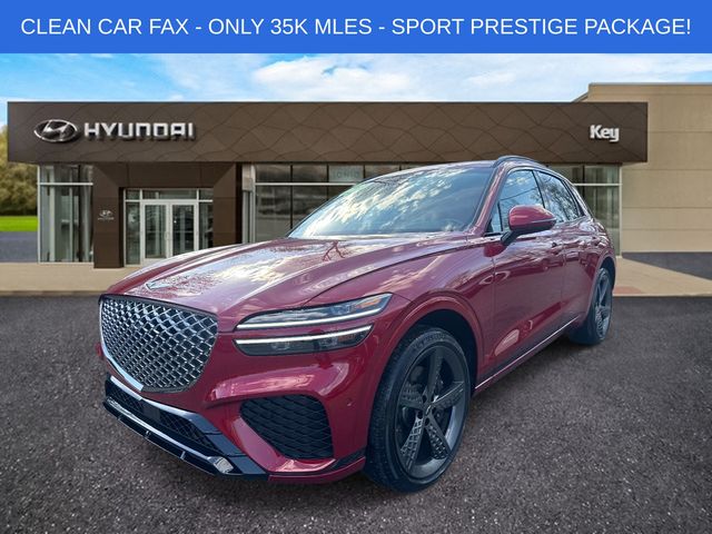 Mauna Red 2023 Genesis GV70 3.5T Sport AWD SUV / Crossover All-Wheel Drive 8-Speed Automatic