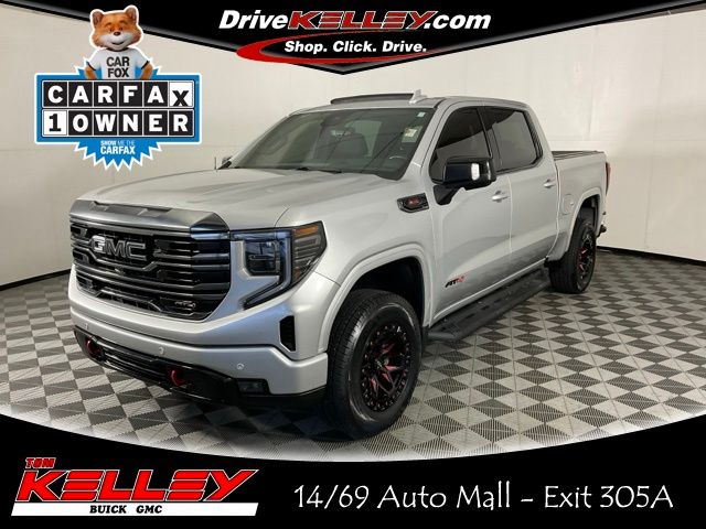 Quicksilver Metallic 2022 GMC Sierra 1500 Pickup Truck Four-Wheel Drive Automatic