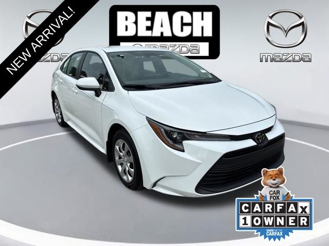 White 2026 Toyota Corolla Sedan Front-Wheel Drive Continuously Variable Transmission