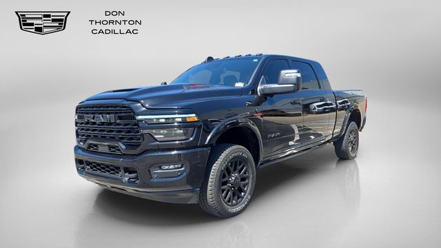 Diamond Black Crystal Pearlcoat 2025 RAM 2500 Limited Mega Cab 4WD Pickup Truck Four-Wheel Drive 8-Speed Automatic