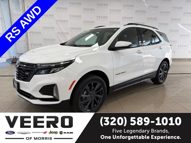 Summit White 2024 Chevrolet Equinox SUV / Crossover Four-Wheel Drive 6-Speed Automatic Overdrive