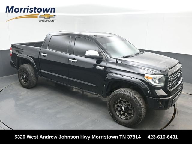 Midnight Black Metallic 2018 Toyota Tundra Pickup Truck Four-Wheel Drive 6-Speed Automatic Overdrive