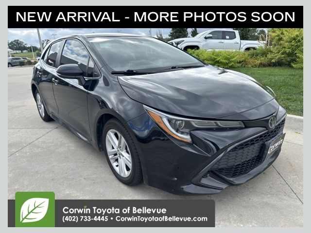Midnight Black Metallic 2022 Toyota Corolla Hatchback Hatchback Front-Wheel Drive Continuously Variable Transmission