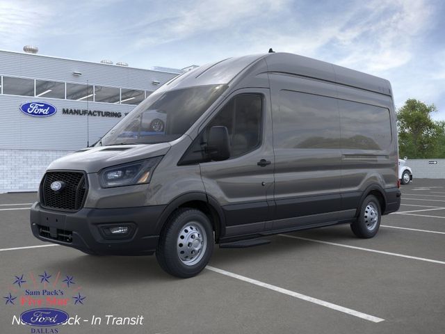 Carbonized Gray Metallic 2026 Ford Transit Cargo Van All-Wheel Drive 