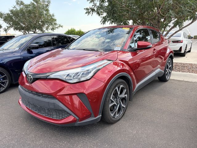 Supersonic Red 2021 Toyota C-HR SUV / Crossover Front-Wheel Drive Continuously Variable Transmission