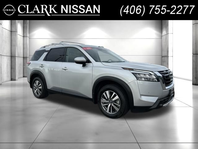 Brilliant Silver Metallic 2025 Nissan Pathfinder SUV / Crossover All-Wheel Drive 9-Speed Automatic