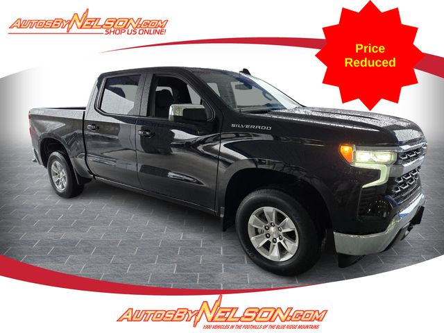 Black 2025 Chevrolet Silverado 1500 Pickup Truck Four-Wheel Drive Automatic