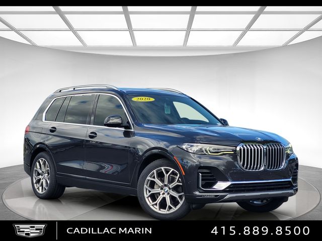 Gray (Dark Graphite Metallic) 2020 BMW X7 xDrive40i AWD SUV / Crossover All-Wheel Drive 8-Speed Automatic