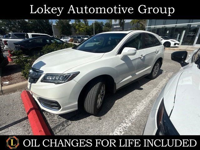 White Diamond Pearl 2018 Acura RDX SUV / Crossover Front-Wheel Drive 6-Speed Automatic