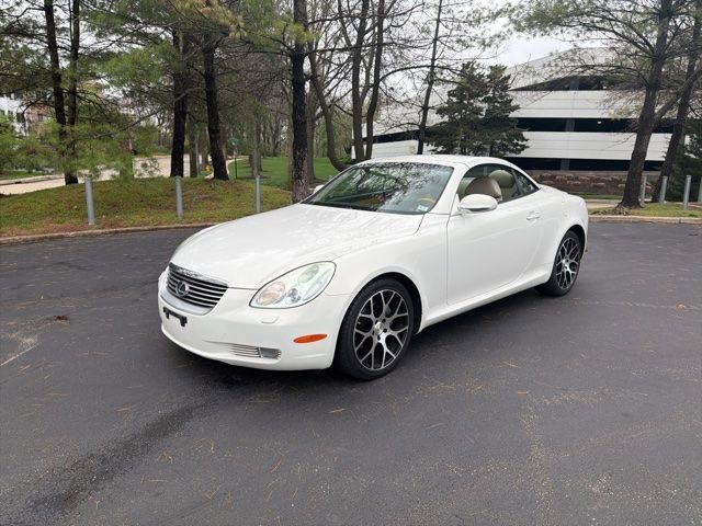 White Gold Crystal 2005 Lexus SC 430 RWD Convertible Rear-Wheel Drive 5-Speed Automatic Overdrive