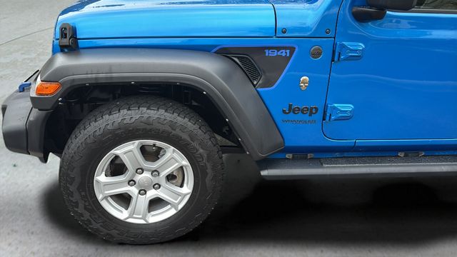 Used 2022 Blue Jeep Unlimited Sport S image 34
