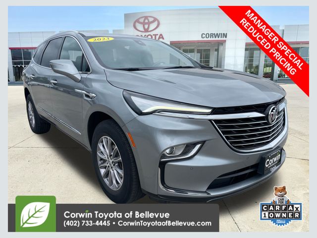 Moonstone Gray Metallic 2023 Buick Enclave SUV / Crossover Four-Wheel Drive 9-Speed Automatic