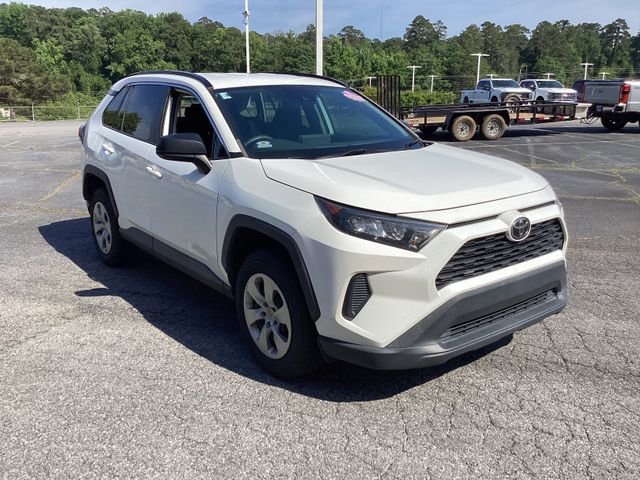 Super White 2021 Toyota RAV4 LE FWD SUV / Crossover Front-Wheel Drive 8-Speed Automatic