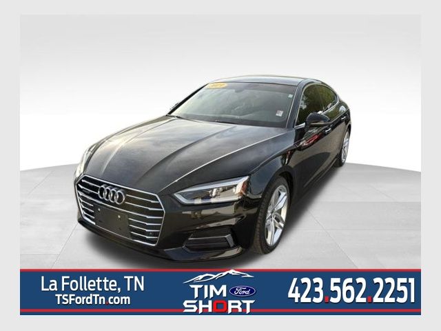 Mythos Black Metallic 2019 Audi A5 Sportback quattro Premium Plus 45 TFSI Sedan All-Wheel Drive 7-Speed Automatic
