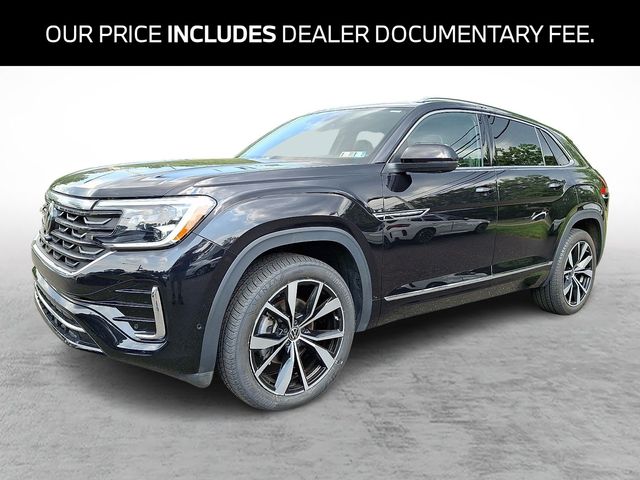 Deep Black Pearl 2024 Volkswagen Atlas Cross Sport SUV / Crossover All-Wheel Drive 8-Speed Automatic