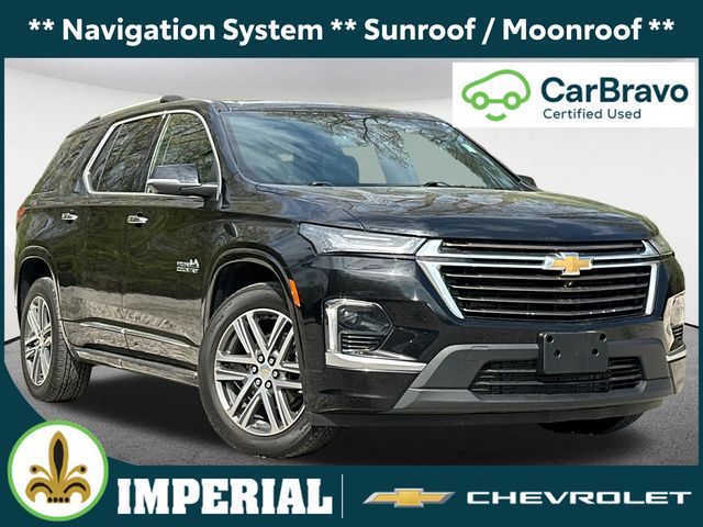 Mosaic Black Metallic 2023 Chevrolet Traverse SUV / Crossover Four-Wheel Drive 9-Speed Automatic