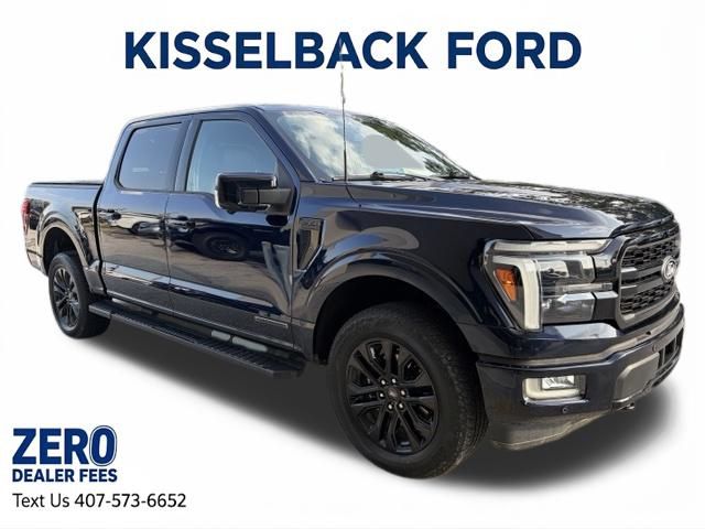 Antimatter Blue Metallic 2024 Ford F-150 Pickup Truck Four-Wheel Drive Automatic