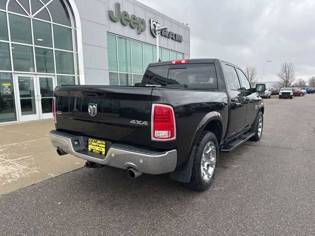 2017 Ram 1500 Laramie - Brilliant Black Crystal Pearlcoat exterior view 5