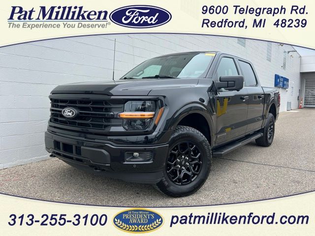 Agate Black Metallic 2025 Ford F-150 Pickup Truck Four-Wheel Drive Automatic