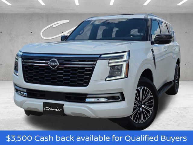 Aspen White Tricoat 2026 Nissan Armada SUV / Crossover Four-Wheel Drive 9-Speed Automatic