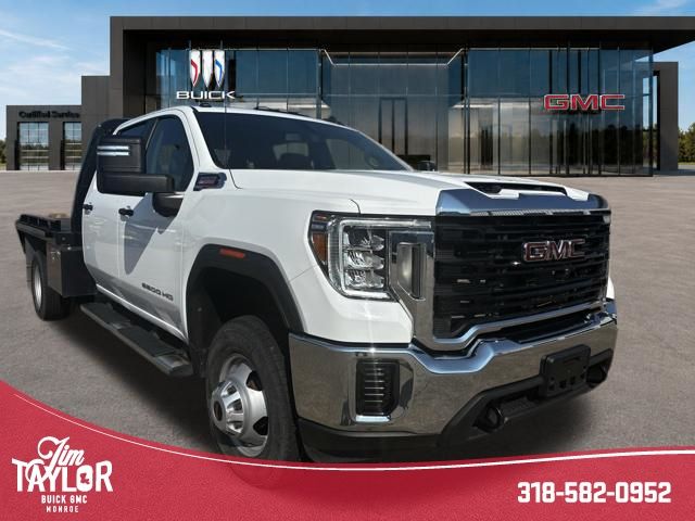 Summit White 2021 GMC Sierra 3500HD Pickup Truck Four-Wheel Drive Automatic