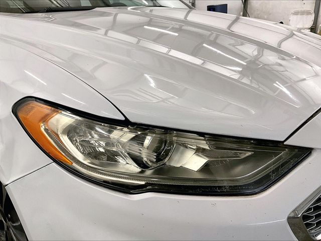 2019 Ford Fusion Titanium White at Grove City Ford