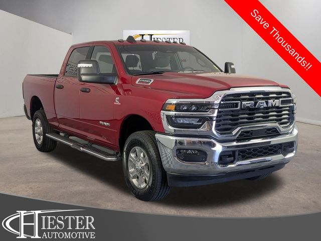 Molten Red Pearlcoat 2025 RAM 2500 Pickup Truck Four-Wheel Drive 8-Speed Automatic