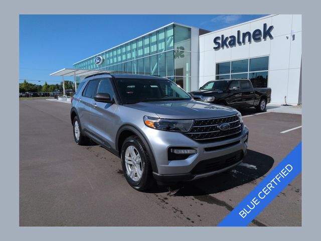 Silver Metallic 2023 Ford Explorer SUV / Crossover All-Wheel Drive Automatic