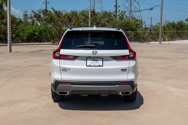 2024 Honda CR-V Hybrid Sport Touring White at Gullo Toyota