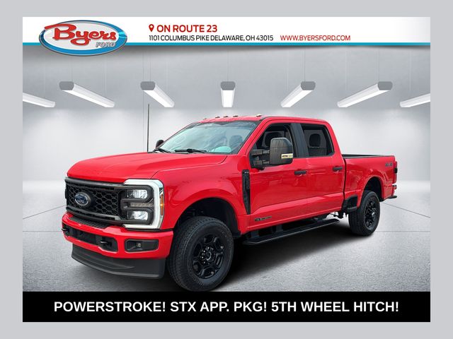 Race Red 2024 Ford F-250 Super Duty Pickup Truck Four-Wheel Drive Automatic