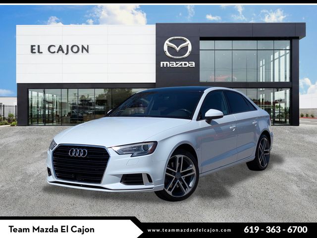 Glacier White 2018 Audi A3 2.0T Premium Sedan FWD Sedan Front-Wheel Drive 6-Speed Automatic